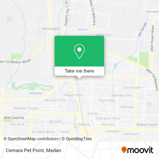 Cemara Pet Point map