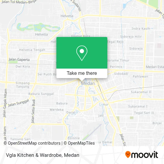 Vgla Kitchen & Wardrobe map