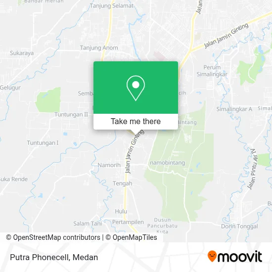 Putra Phonecell map