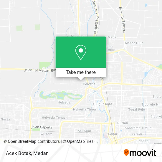 Acek Botak map