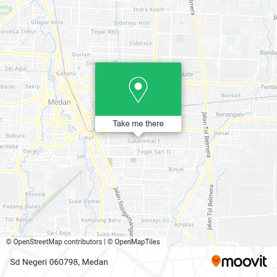 Sd Negeri 060798 map