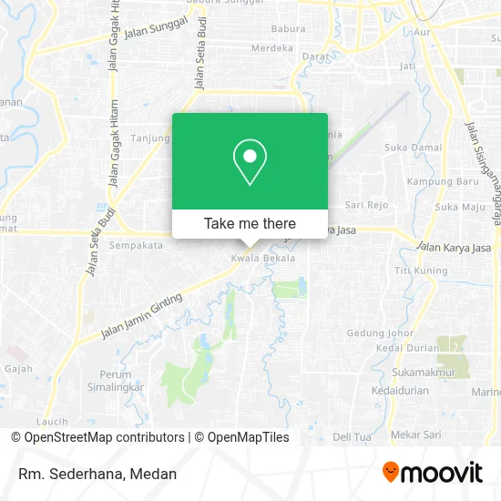 Rm. Sederhana map