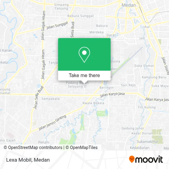 Lexa Mobil map
