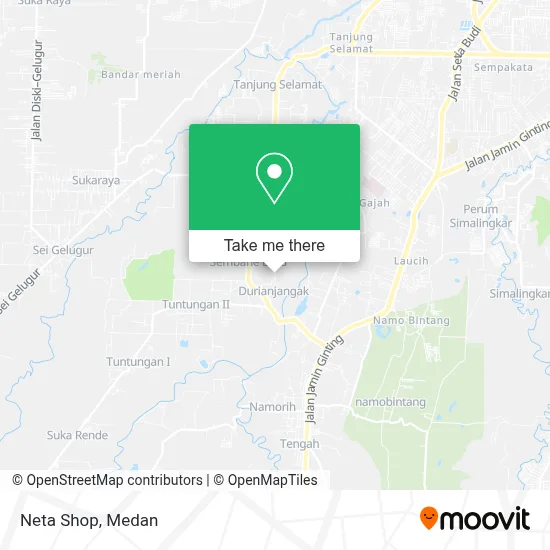 Neta Shop map