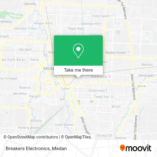 Breakers Electronics map