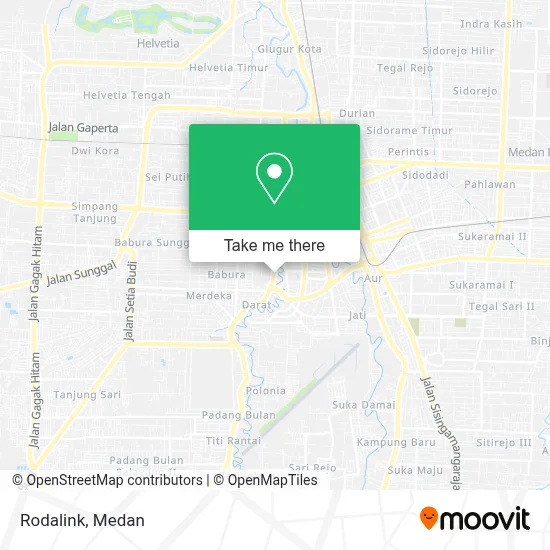 Rodalink map