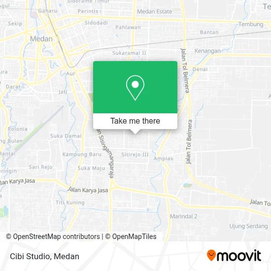 Cibi Studio map