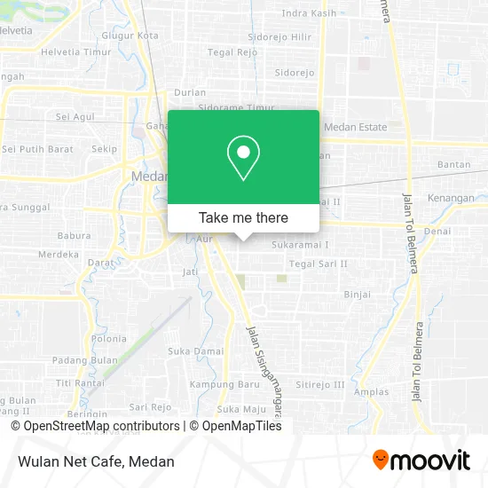 Wulan Net Cafe map