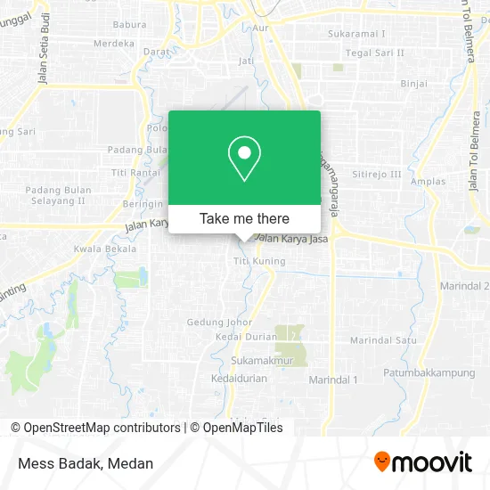Mess Badak map