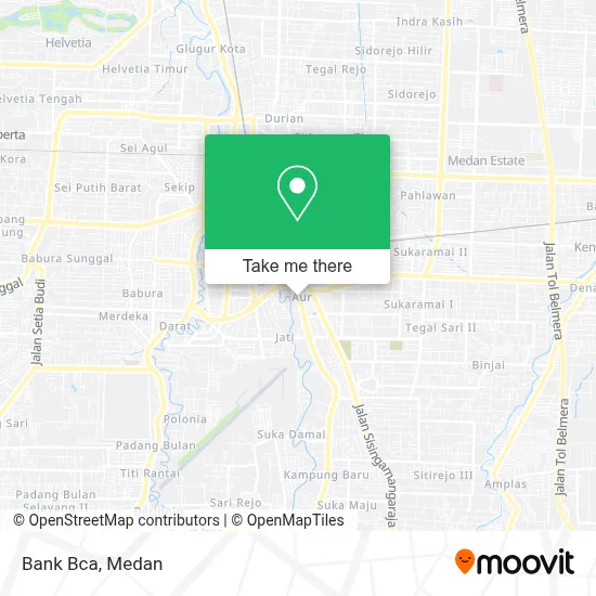Bank Bca map