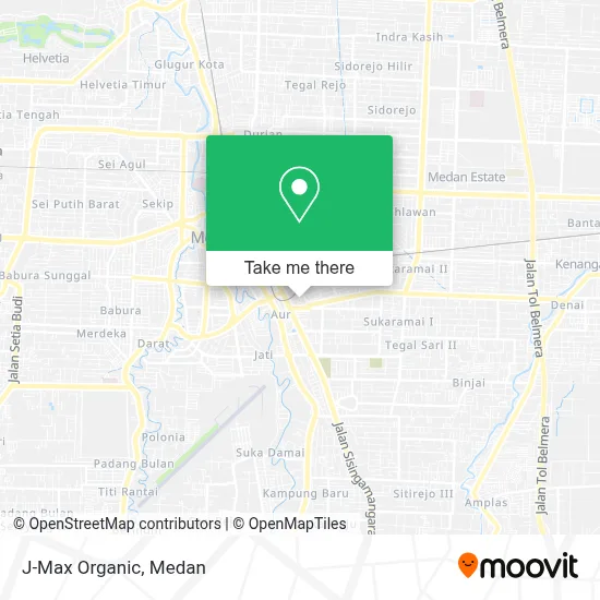 J-Max Organic map