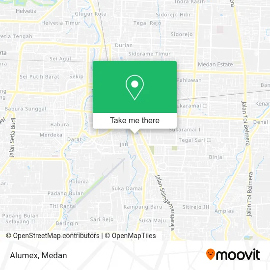 Alumex map