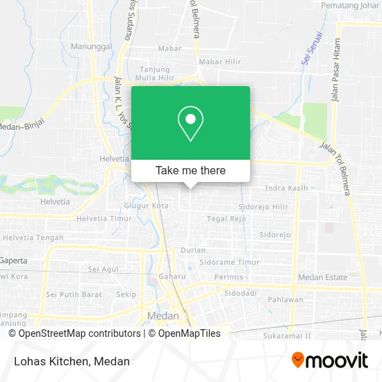 Lohas Kitchen map