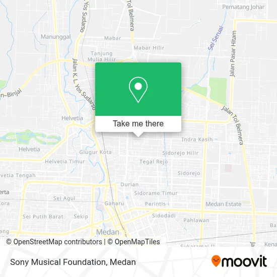 Sony Musical Foundation map