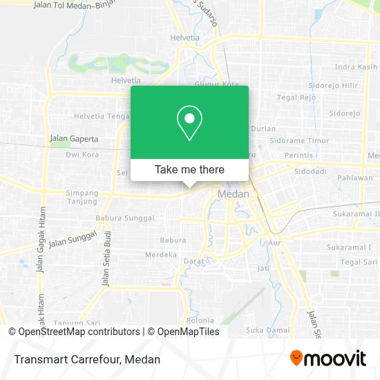 Transmart Carrefour map