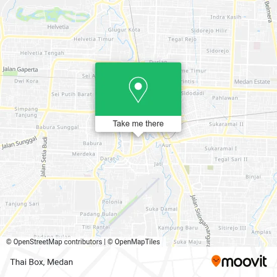 Thai Box map