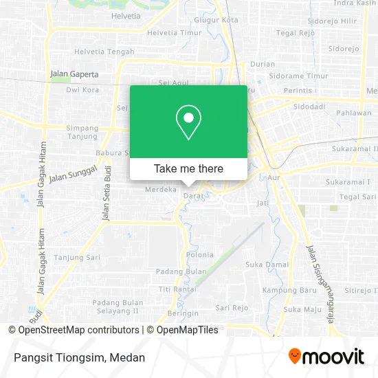 Pangsit Tiongsim map