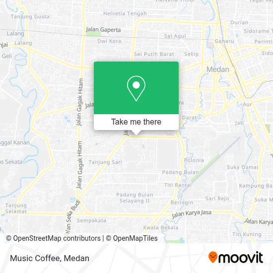Music Coffee map