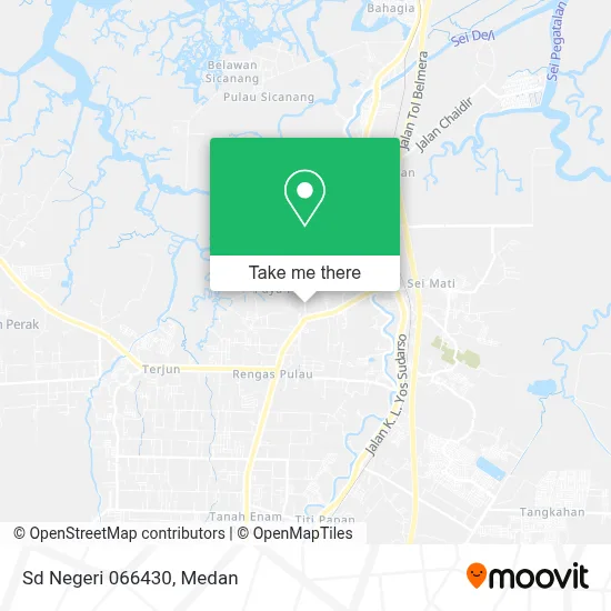 Sd Negeri 066430 map