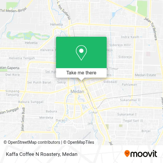 Kaffa Coffee N Roastery map