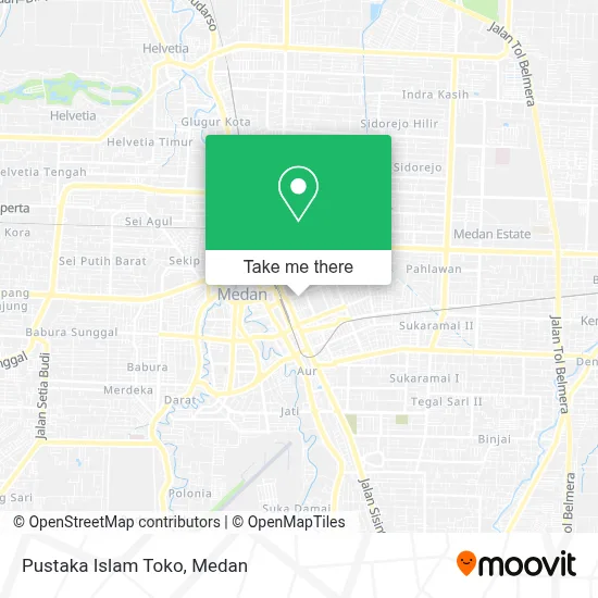 Pustaka Islam Toko map