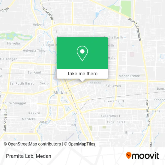 Pramita Lab map