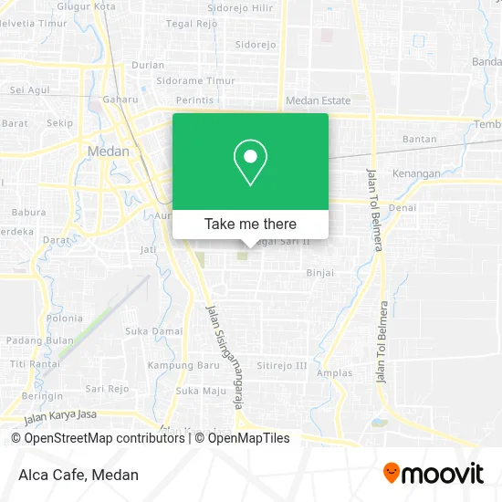 Alca Cafe map