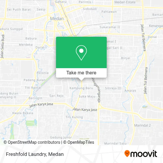 Freshfold Laundry map