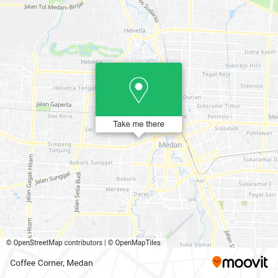 Coffee Corner map