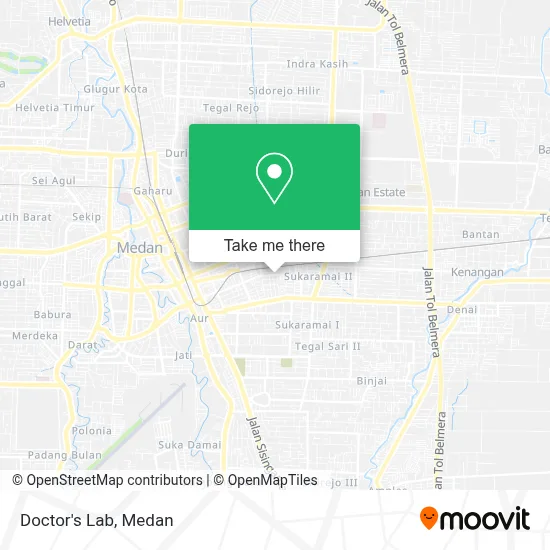 Doctor's Lab map