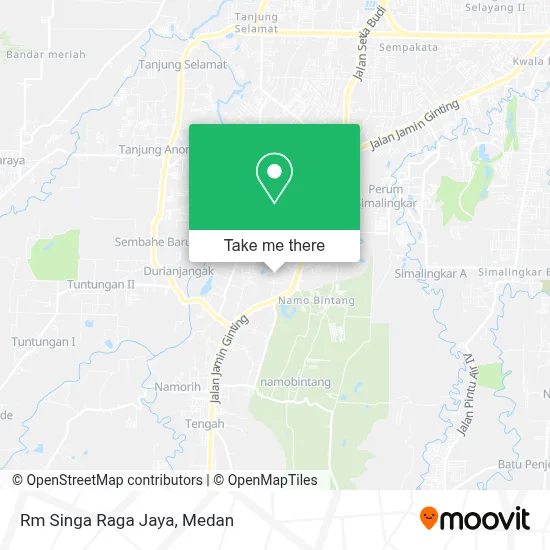 Rm Singa Raga Jaya map
