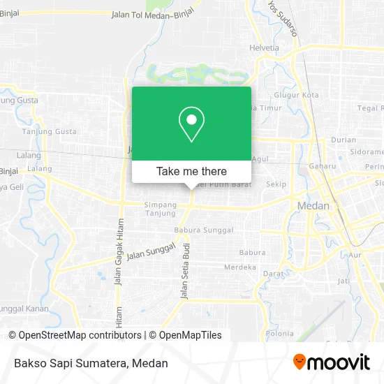 Bakso Sapi Sumatera map