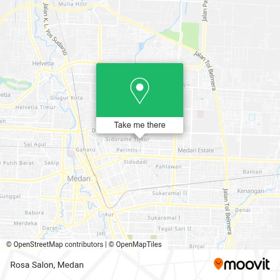 Rosa Salon map
