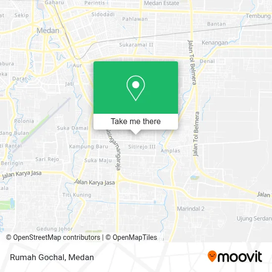 Rumah Gochal map