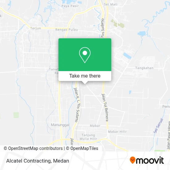 Alcatel Contracting map