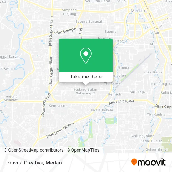 Pravda Creative map