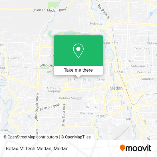 Botax.M.Tech Medan map