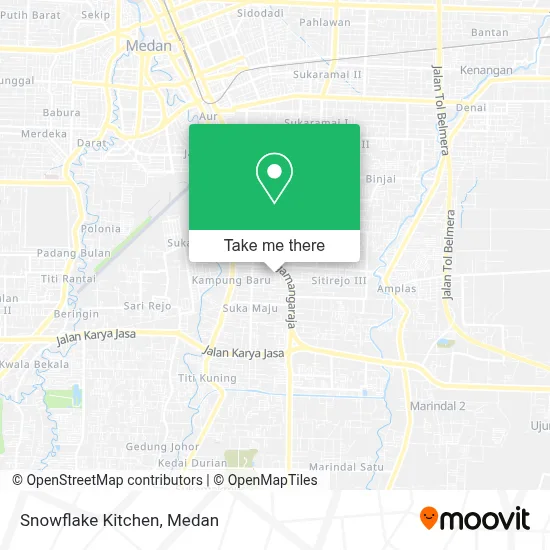 Snowflake Kitchen map
