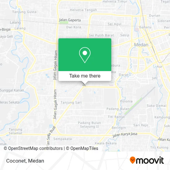 Coconet map