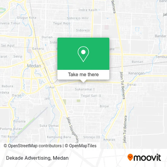 Dekade Advertising map