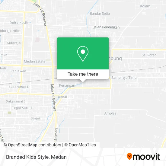 Branded Kids Style map