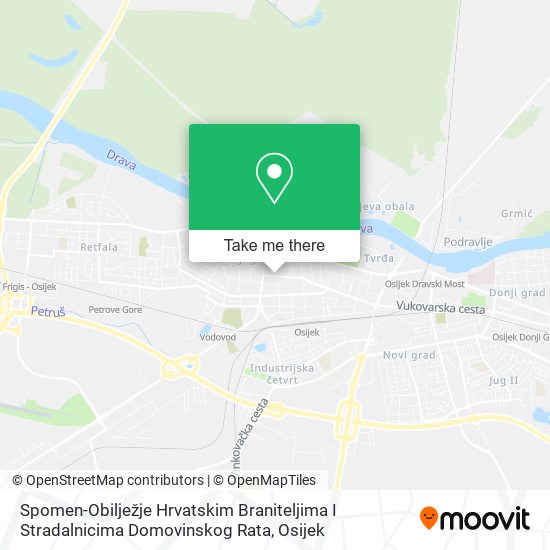 Spomen-Obilježje Hrvatskim Braniteljima I Stradalnicima Domovinskog Rata map