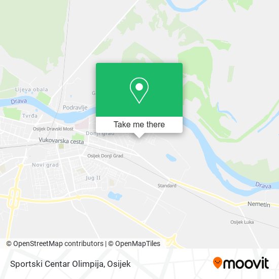 Sportski Centar Olimpija map