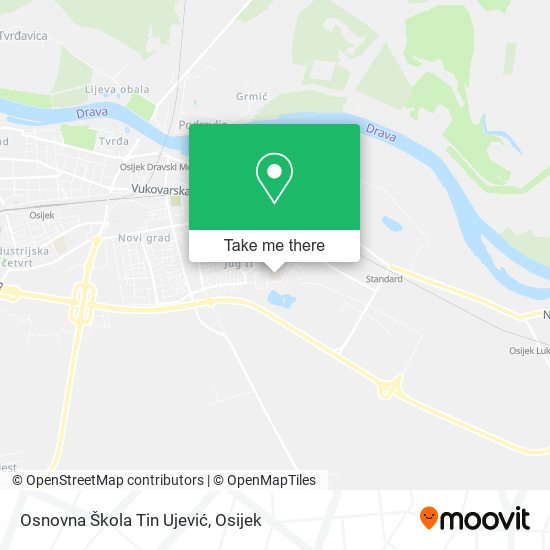 Osnovna Škola Tin Ujević map
