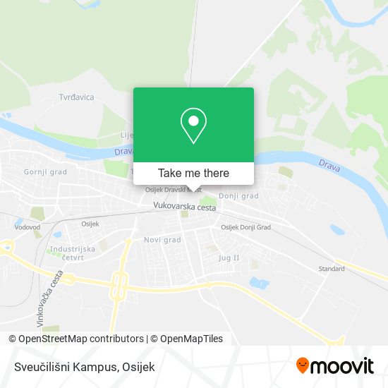 Sveučilišni Kampus map