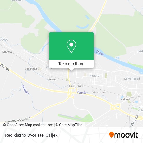 Reciklažno Dvorište map