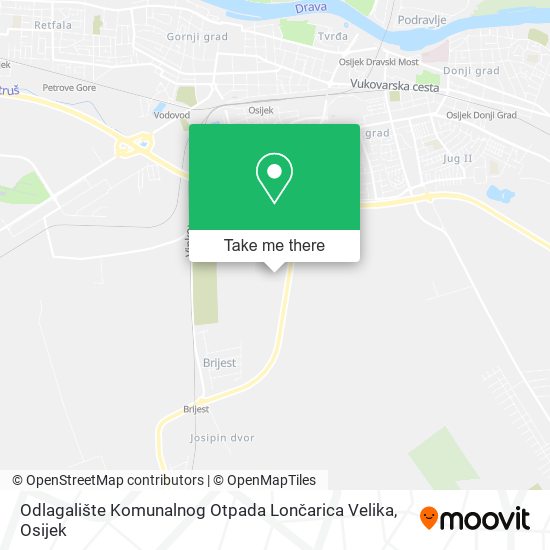 Odlagalište Komunalnog Otpada Lončarica Velika map