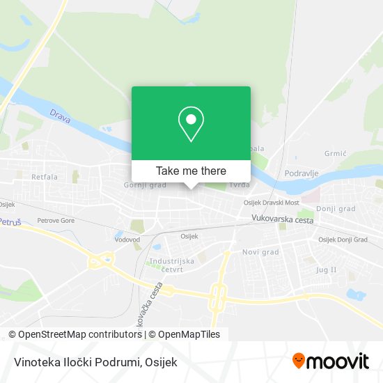 Vinoteka Iločki Podrumi map