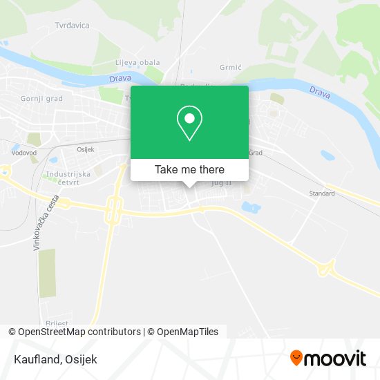 Kaufland map