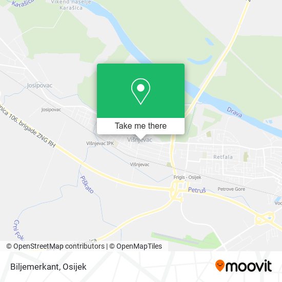 Biljemerkant map